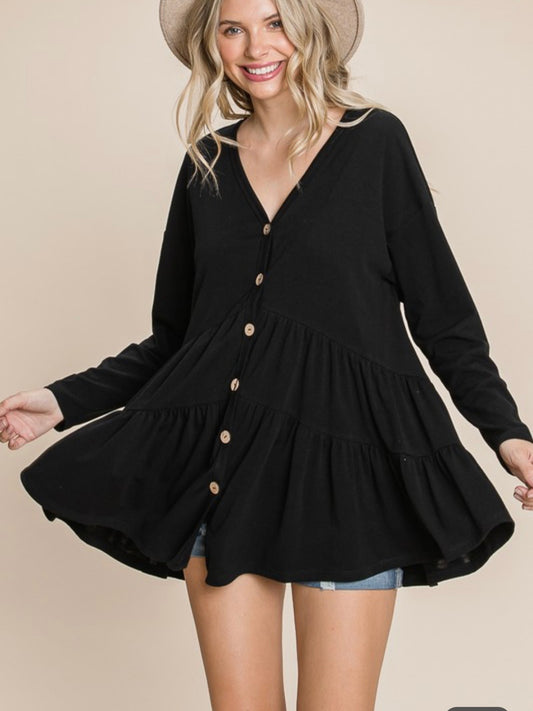 Wednesday Black Tunic