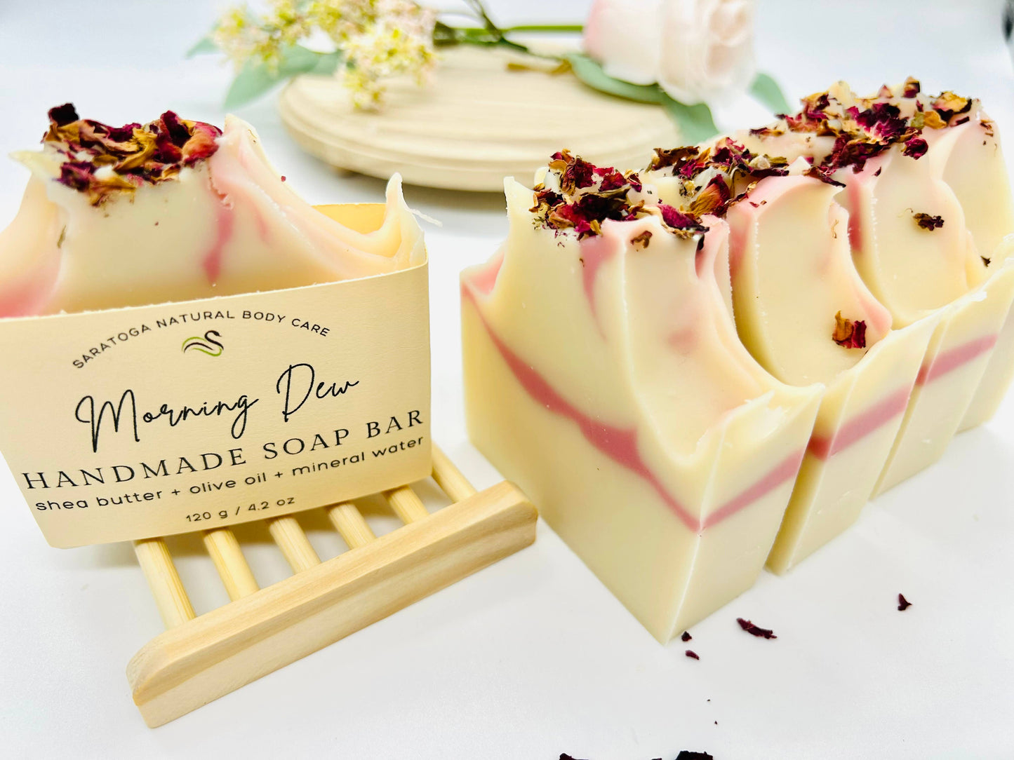 Morning Dew Handmade Soap Bar VEGAN COLD PROCESS