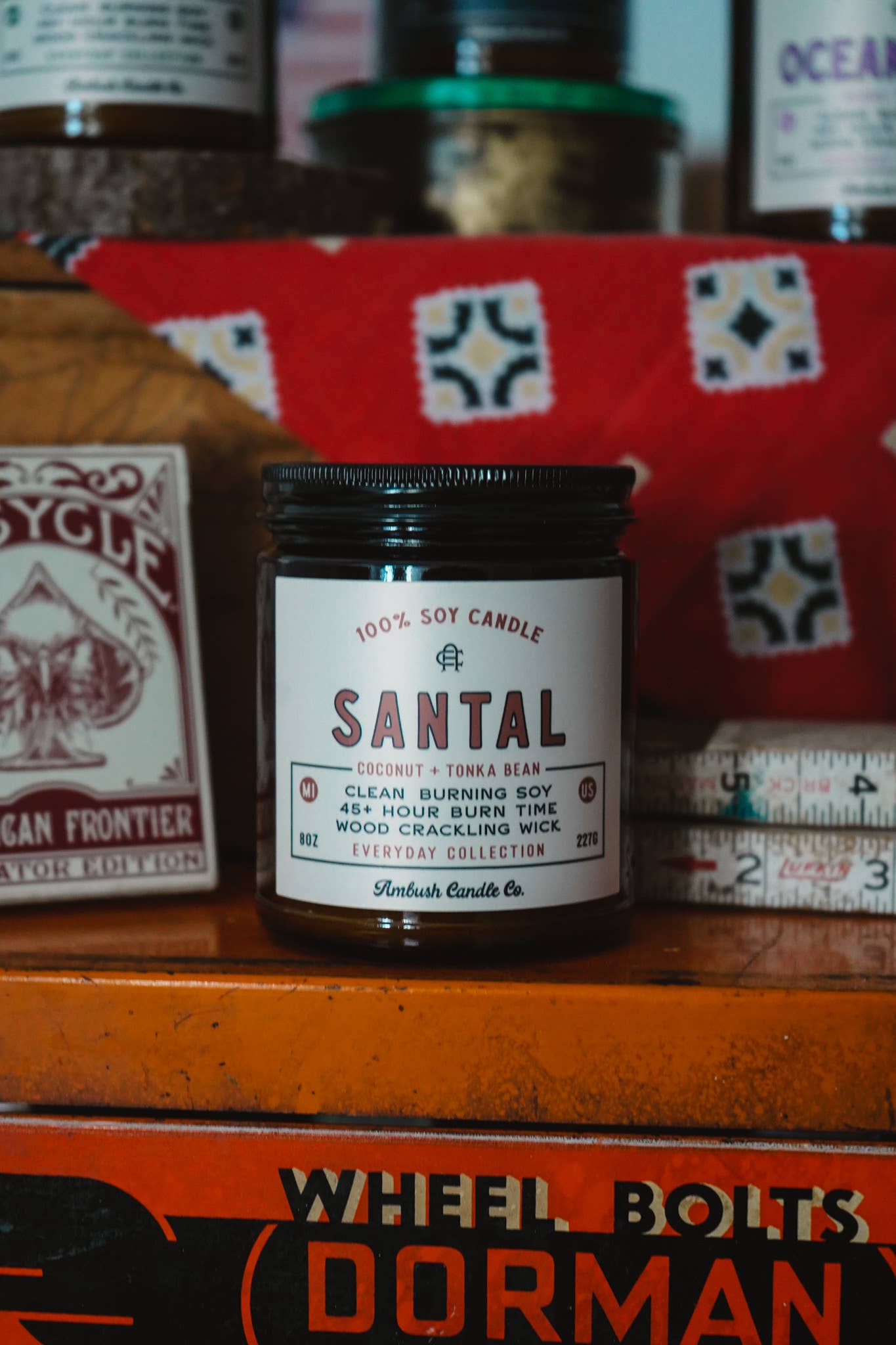 Santal | Coconut + Tonka Bean 8oz Soy Candle