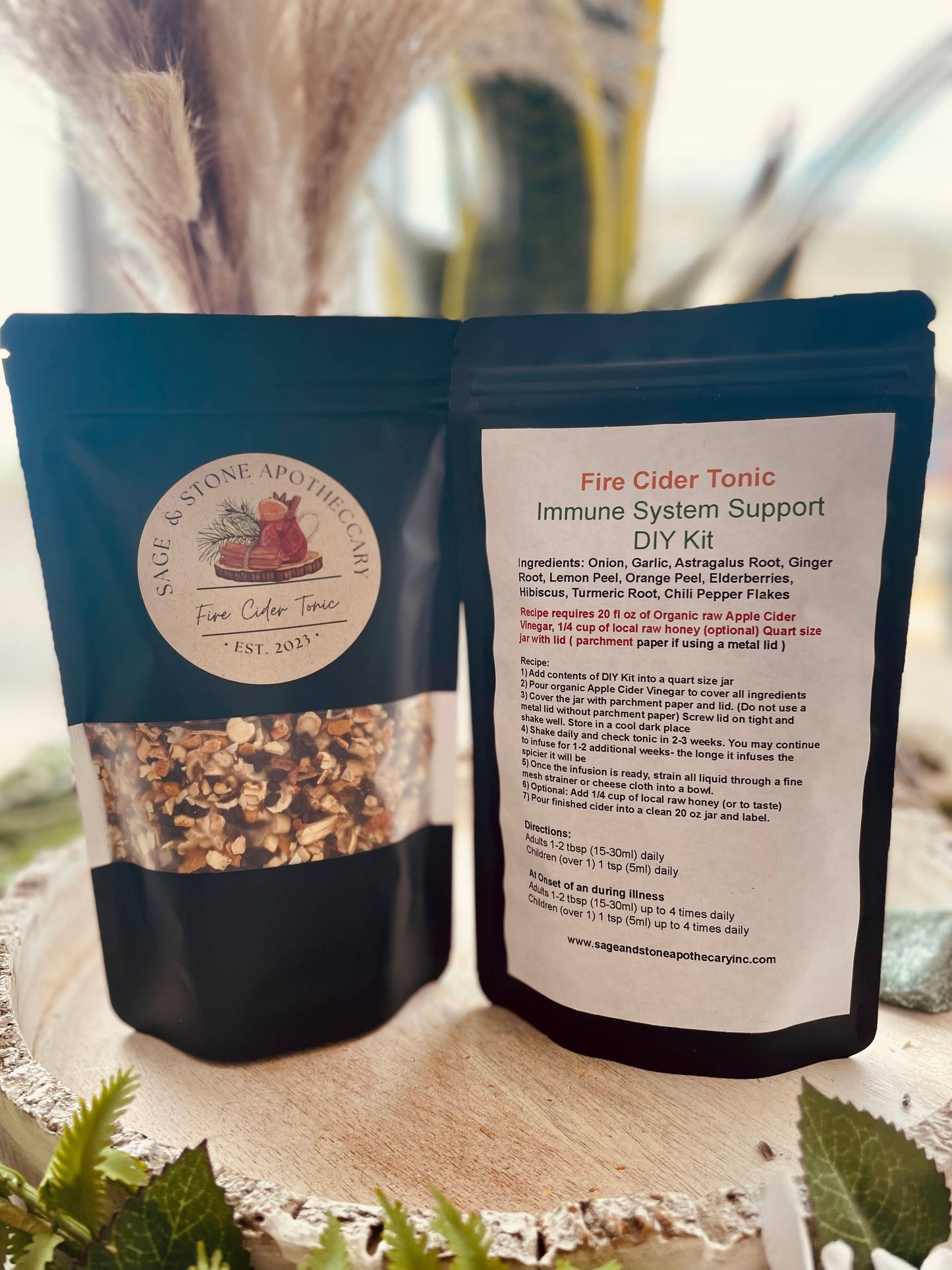 Fire Cider Tonic - Immune System Support DIY Kit